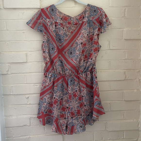 Tularosa Ashby Romper in Bandana - Picture 7 of 11